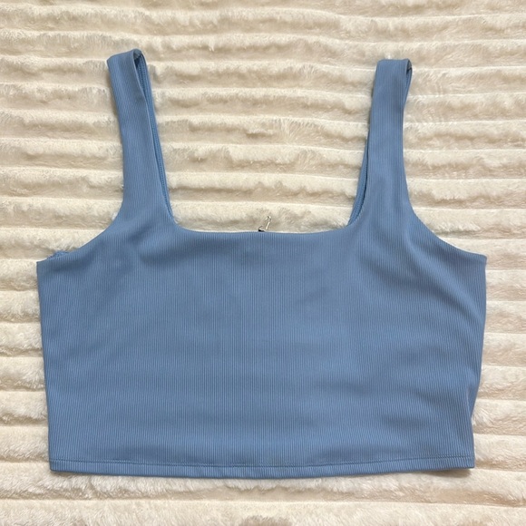 Express Square Neck Crop Top - Picture 1 of 3